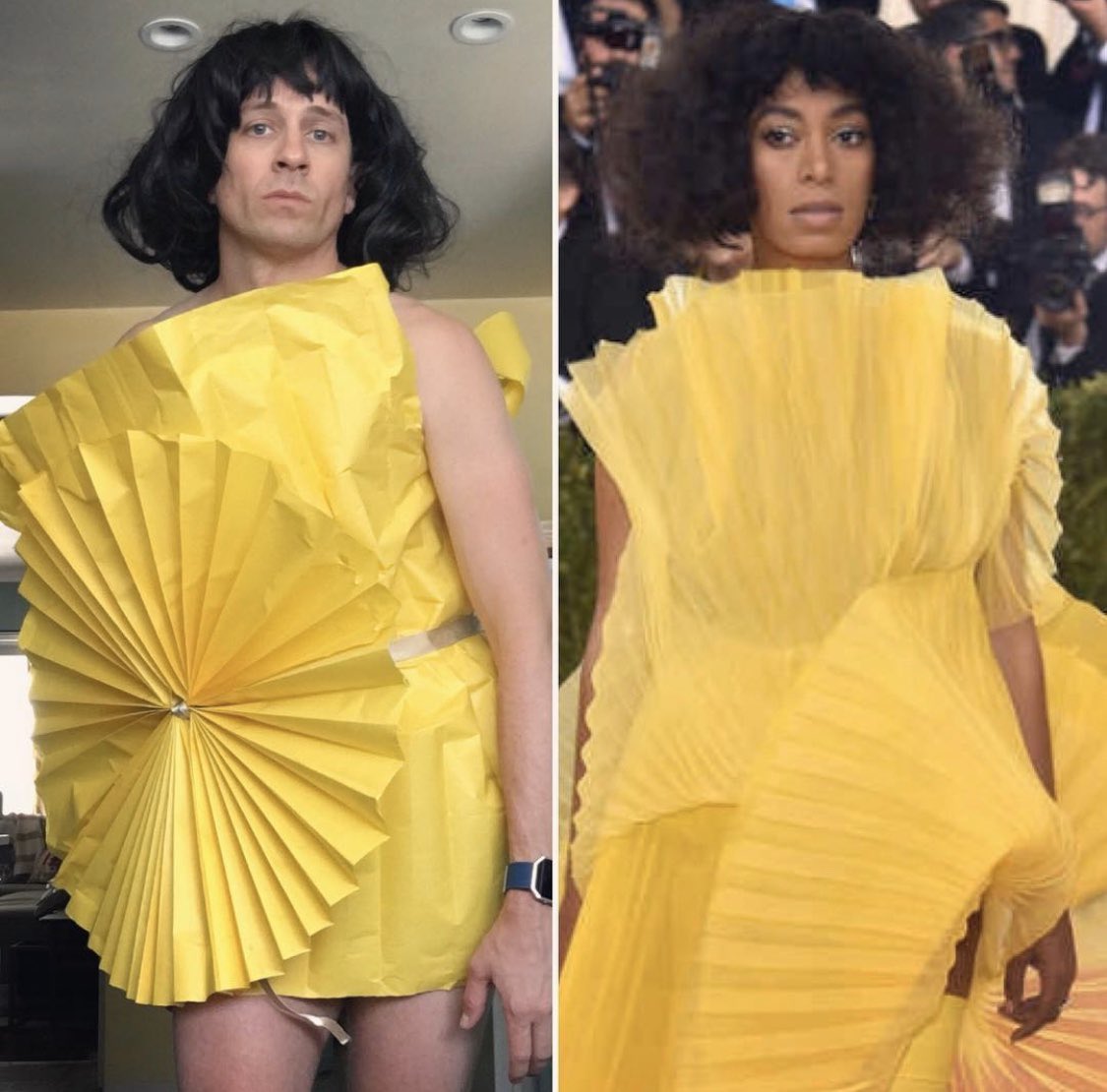 tomlenk's tweet image. 👯‍♂️ 🍋 #MetGalaChallenge @voguemagazine #LenkLewkForLess