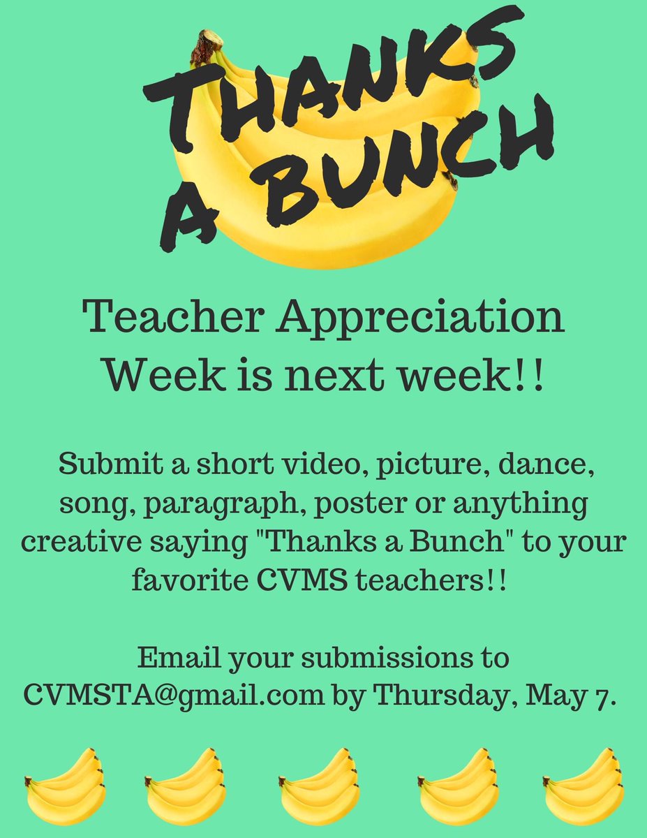 Creek Valley Middle School PTA tweet media