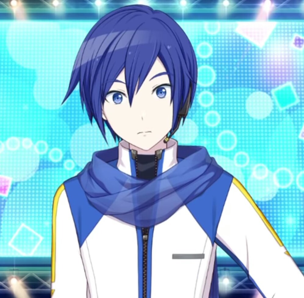 kaito's surprised face in his sekai video is soooo so cute