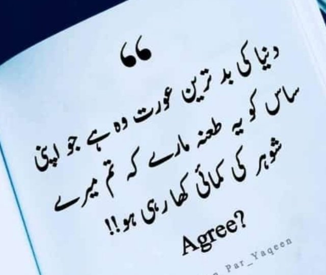 اللہ تعالی ہر کسی عورت کو صبرِ جمیل عطا فرمائے ۔۔۔ آمین۔۔۔