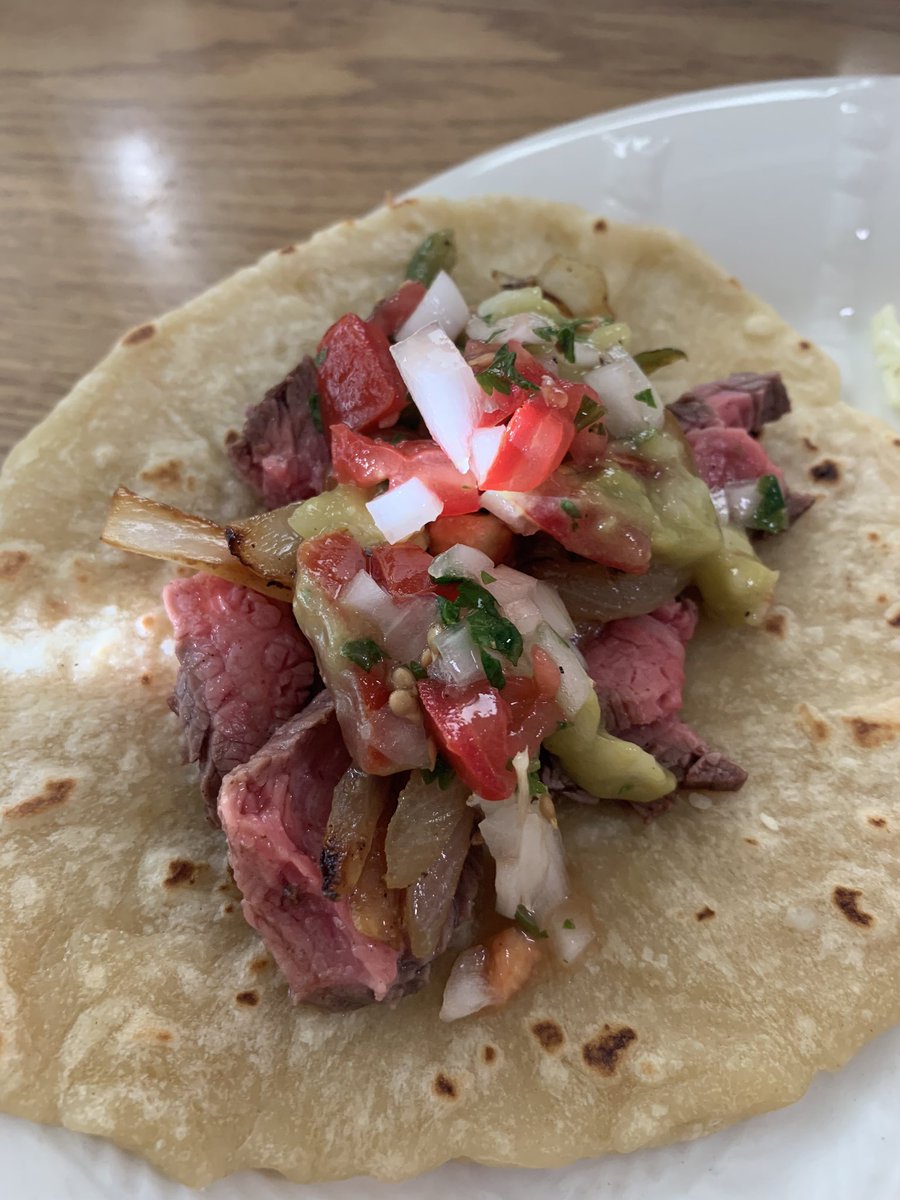 When <a href="/texasfarmhouse/">Farmhouse Delivery</a> delivers 5 pounds of flank steak, you make a bunch of fajitas.