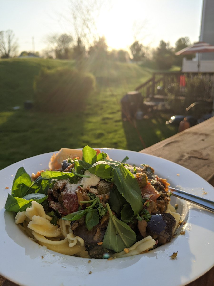 gregsshapiro's tweet photo. @JoeTessESPN Beautiful my paisan! We tried a primavera with some homemade fusilli ourselves. https://t.co/v08WFvPXkB