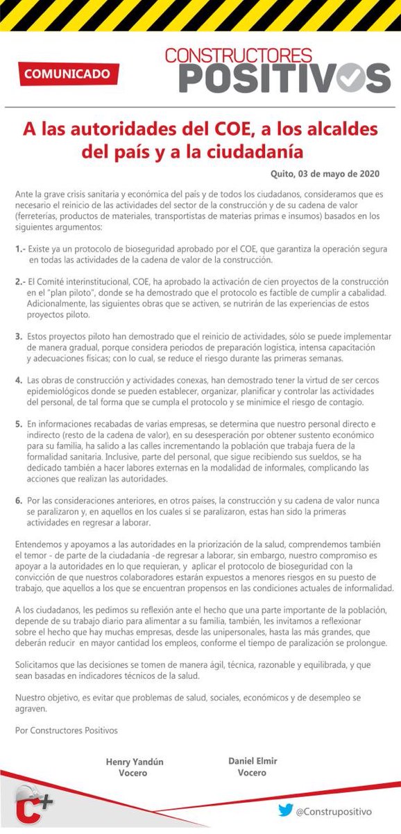 Constructores Positivos tweet media