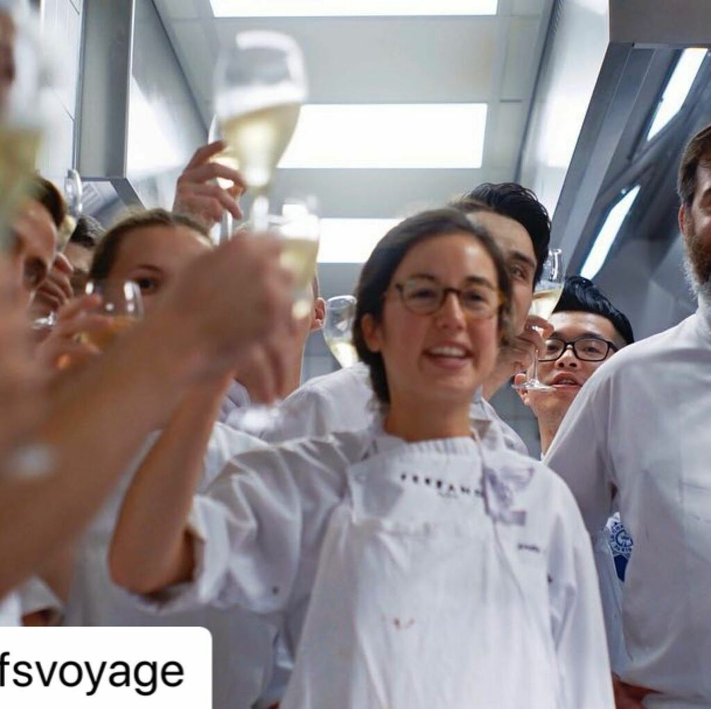 #Repost @achefsvoyage with <a href="/make_repost/">Repost for Instagram</a>
・・・
12 more hours before we say goodbye to our most generous host @sommtv_streaming. Thank you Jason, Nadine, Carlos, and Steve for providing us the platform and invaluable guidance to make it possible to help … instagr.am/p/B_vjrcrJ08k/