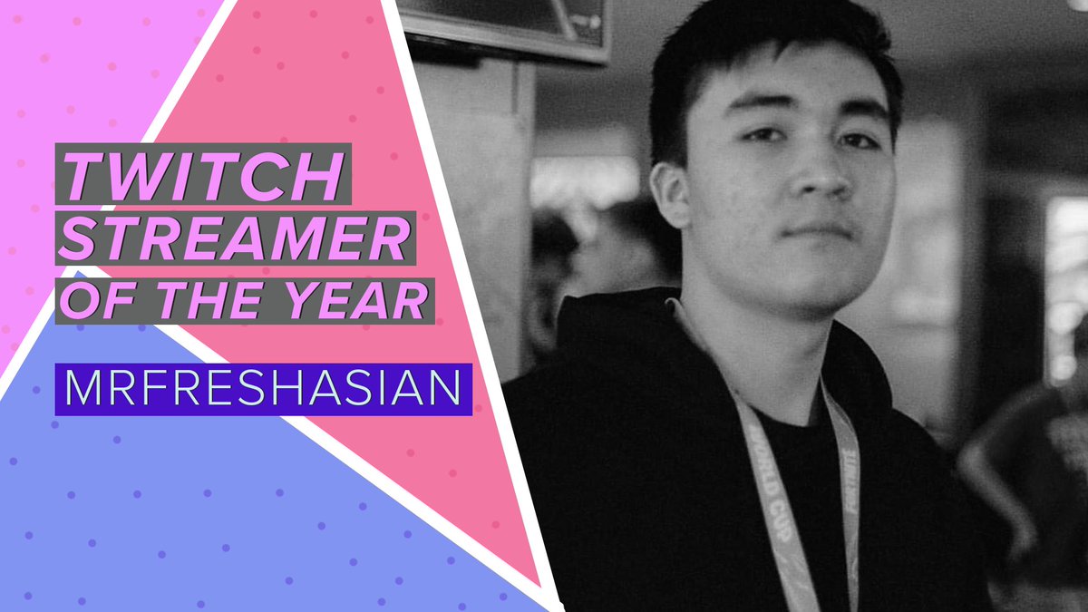 shortyawards's tweet photo. And we're live! Twitch Streamer of the Year goes to the one, the only @MrFreshAsian, CONGRATS! #ShortyAwards https://t.co/yKN49t99KI