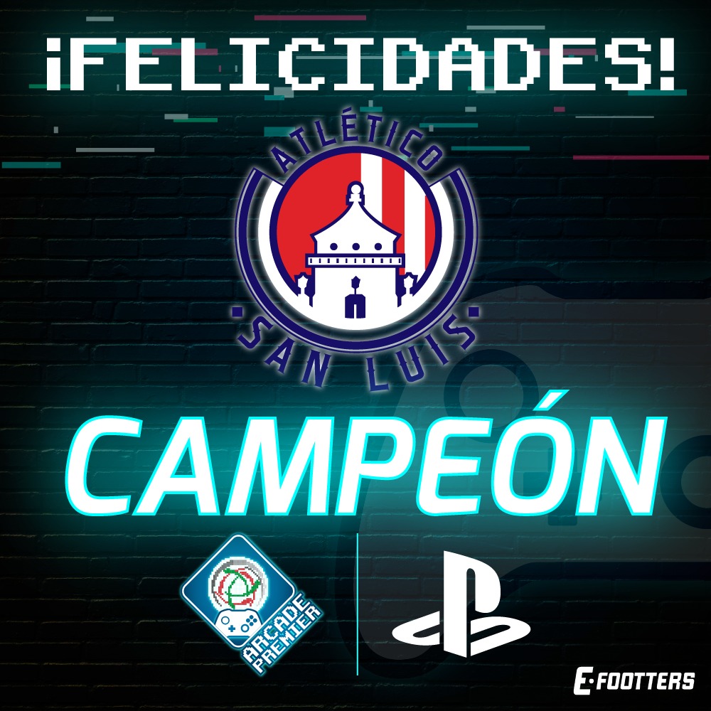 LigaPremier_FMF's tweet photo. ¡El primer campeón en la historia de #ArcadePremier, @AtletideSanLuis! 🏆🎮
¡Felicidades por alzar el título de PS4 en las manos de Cristian Ortega!
#QuédateEnCasa https://t.co/7wosBwLZ0n