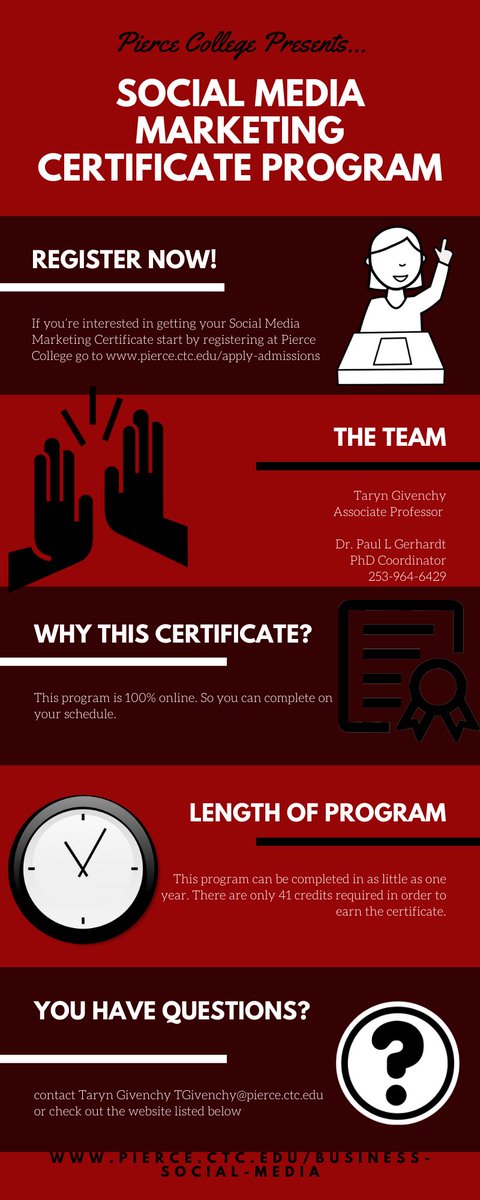 iamelentee's tweet image. Are you a pro at using different types of social media platforms? Does COVID-19 have you wondering what’s next in your life? If you answered yes to one or both of these sign up for the Social Media Certificate Program at Pierce College. #PCSoMe