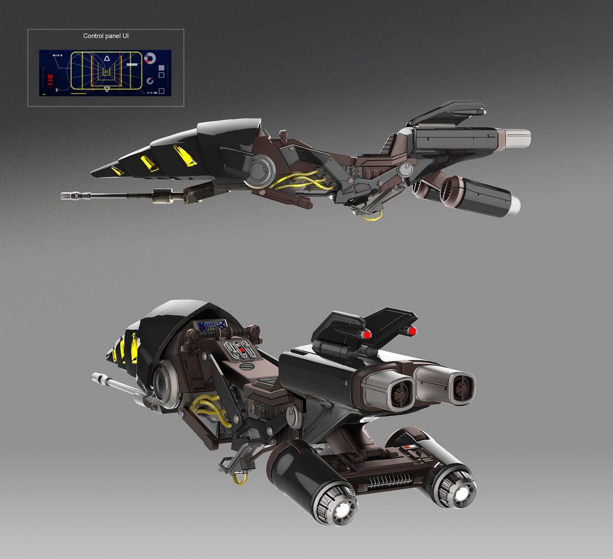 tarerujr's tweet image. Covert Stalker Mount concept for SWTOR. #conceptart #mechdesign #gameart