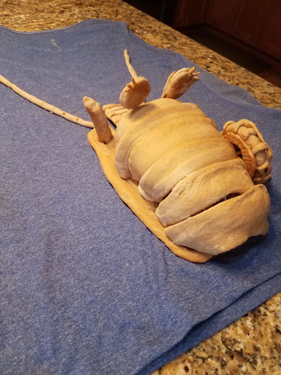 Drizzt173's tweet photo. We all need comfort at this time, so I made a likeness of out of my favorite comfort food, bread. @ProfTrashWheel
#OrderOfTheWheel https://t.co/hQsFZfetoD