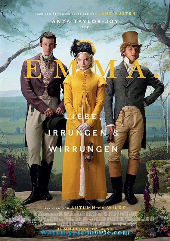 RegarderEmma's tweet photo. Synopsis:Dans l'Angleterre des années 1800, une jeune femme bien intentionnée mais égoïste se mêle de la vie amoureuse de ses amis.#emma2020 #actorAnyaTaylorJoy https://t.co/PcTFYt1r2P