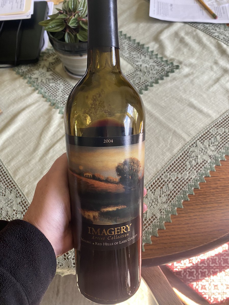 cide411's tweet image. Just opened a 2004 @ImageryWinery #Malbec #wine #Sonoma and it’s just fabulous!