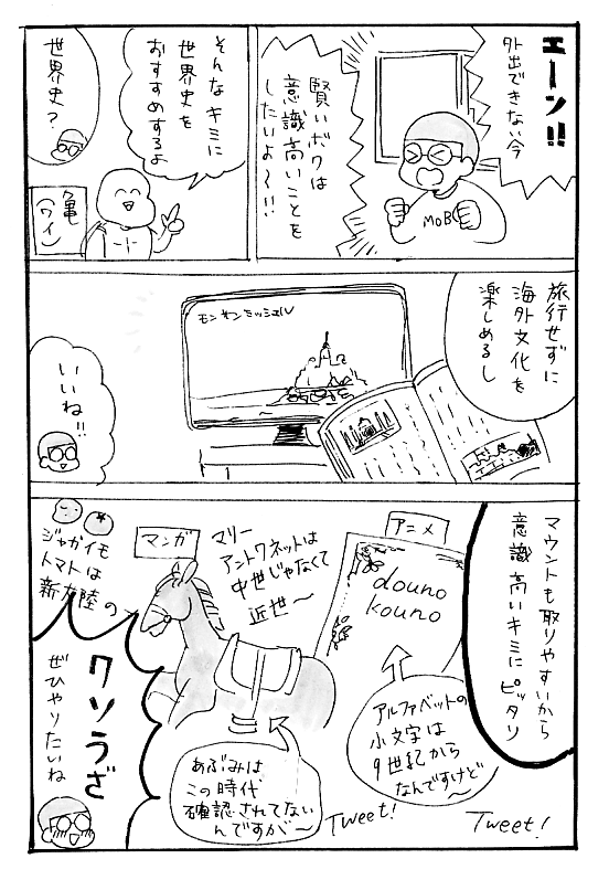 この時期にぜひ世界史にハマってほしくて布教漫画を描いてみた
という名目の語りやで 