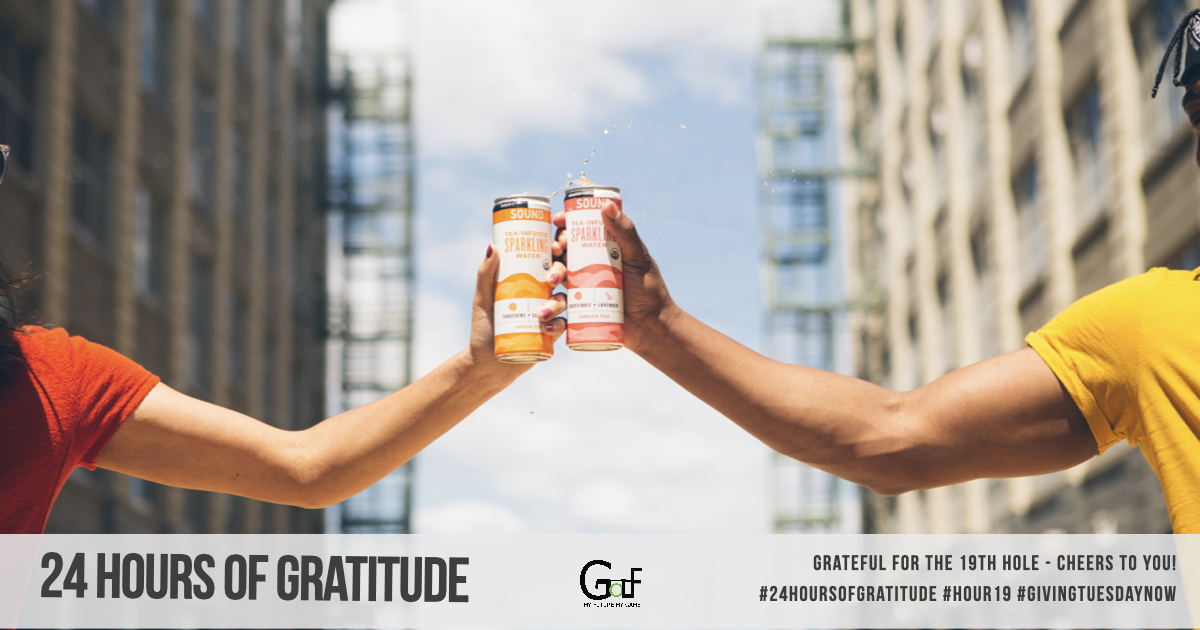 MyFutureMyGame's tweet photo. Grateful for the 19th hole, cheers to you! 😊
#24HoursOfGratitude #GolfMyFutureMyGame
#hour19 #GivingTuesdayNow https://t.co/9bBTrFBcT0