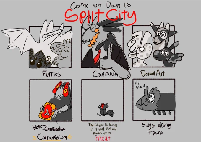 Come on down to SPLIT CITY we got 