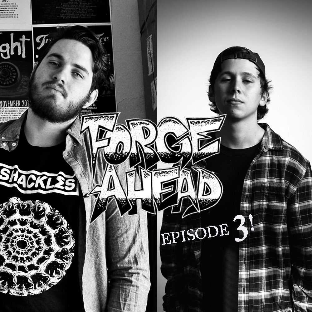 Episode 3 is live!!! We talked to Oli from Broken Hive and Ash from Greyscale about the challenges of promoting hardcore shows and tours in Australia. This is our first recording since the pod went live, thanks for the warm reception! Check it here: linktr.ee/forgeaheadpodc…