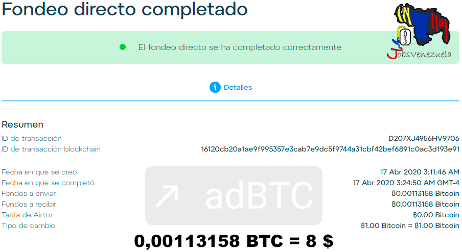Jobs_Venezuela's tweet photo. 💸🇻🇪 Gana dinero con【ADBTC】¡Excelente PTC para ganar satoshis! Veterana y Confiable ✔ Si ya la trabajas y tienes saldo aprovecha de cobrar que el Bitcoin está alto 😎
Información ⬇️
🔥 https://t.co/Jm7uP3lBRx 🔥
#ADBTC #PRUEBA #PAGO #GRATIS #PTC #VENEZUELA #AIRTM https://t.co/BeDCXVdflM