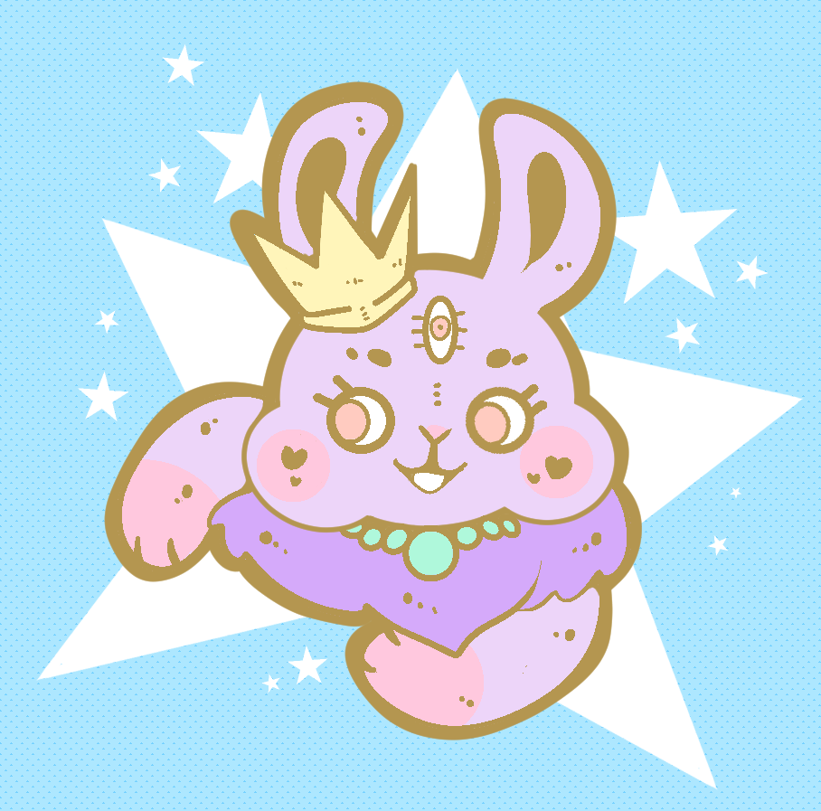 StudioWolfie's tweet photo. By far these two are my best enamel design I come up with as I love rabbit/bunnies so I came up with these at the time as I plan to make a few more lol, hope o get them made soon :] 

#enameldesign #bunny #cute #kawaii #art #digitalart #originalartwork #rabbit https://t.co/3nN9l3mSpA