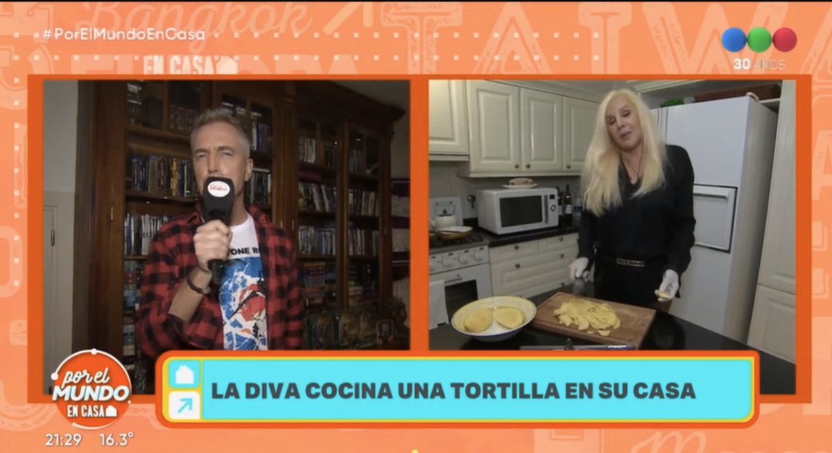 MoskitaMuertaOk's tweet photo. ¡Enloquezco! Quiero probar la tortilla de @Su_Gimenez 🥔 🥚 #PorElMundoEnCasa lidera la noche con pico de 6,9 https://t.co/YuhdLxzjsH