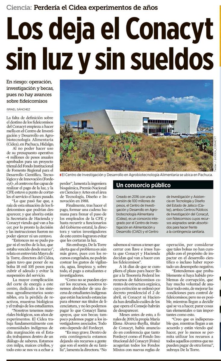 sergioaguayo's tweet image. Esta es la consecuencia del rencor que tiene una parte de la 4T al conocimiento.