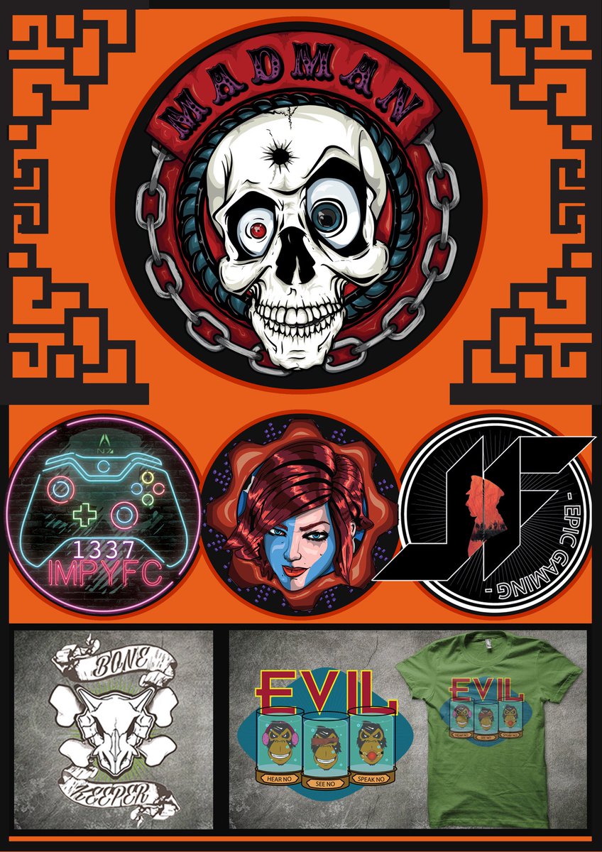 SeasickDruid's tweet photo. Need a logo, t-shirt or branding? Hit me up in the DM and I’ll help you don’t you.
#logos #design #branding #gaming #solidbrand #youareyou #hitmeup #advert #retweet https://t.co/ozZ43Pi7R2