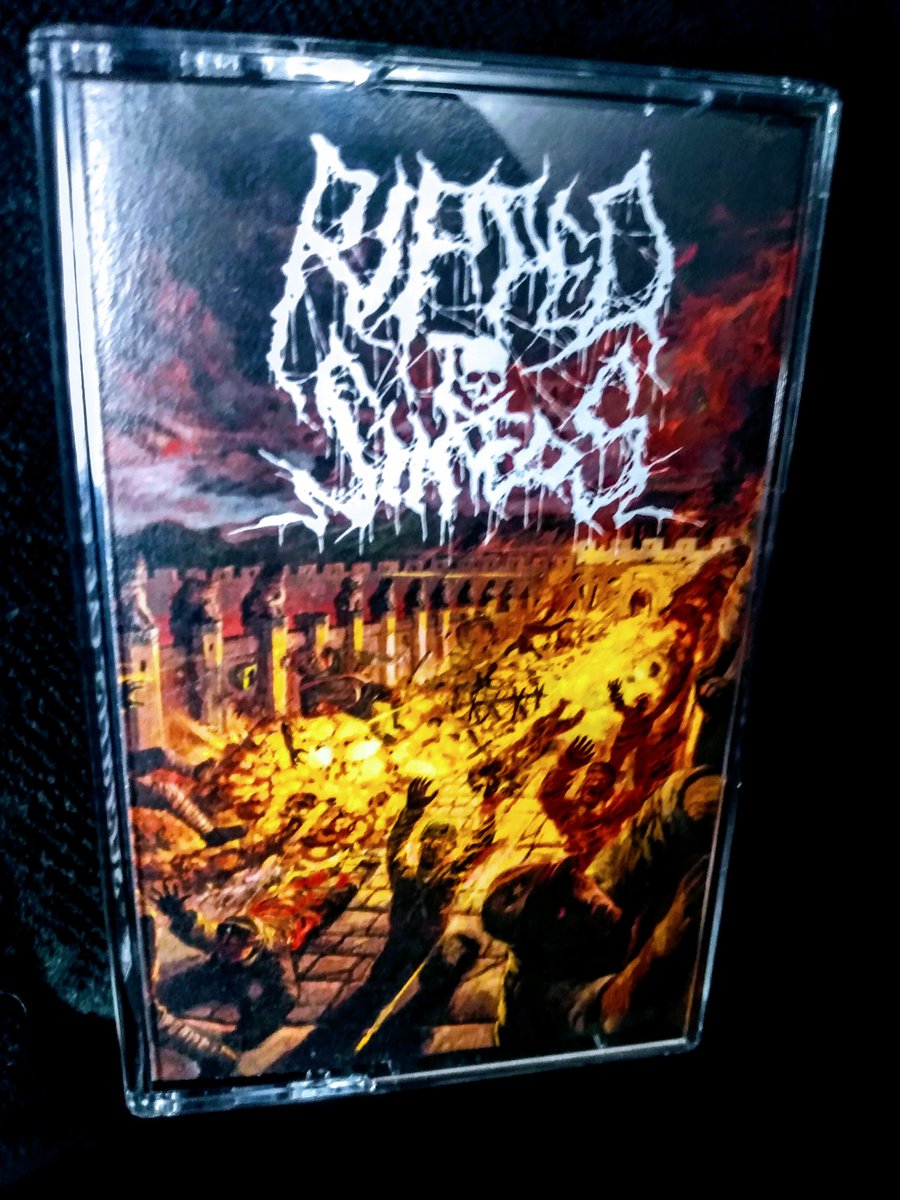 Crypticus's tweet photo. Got a shipment of mega-gross Death Metal tapes. #Mortify #CemeteryFilth #RippedToShreds https://t.co/SuqM3lp3iP