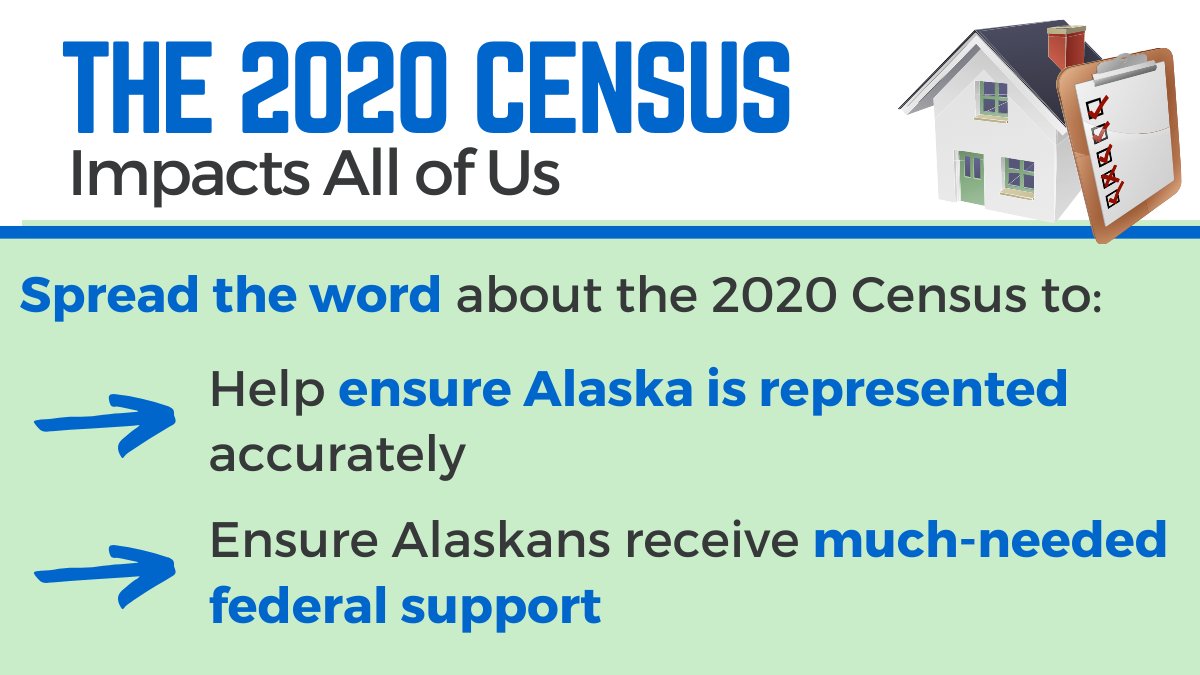 lisamurkowski's tweet photo. Help spread the word about the 2020 Census to make sure Alaskans are accurately represented and receive the resources they need. Click here for more information on how to make sure #AlaskaCounts: https://t.co/vhHRPb1jcQ https://t.co/TiOTFQedvS