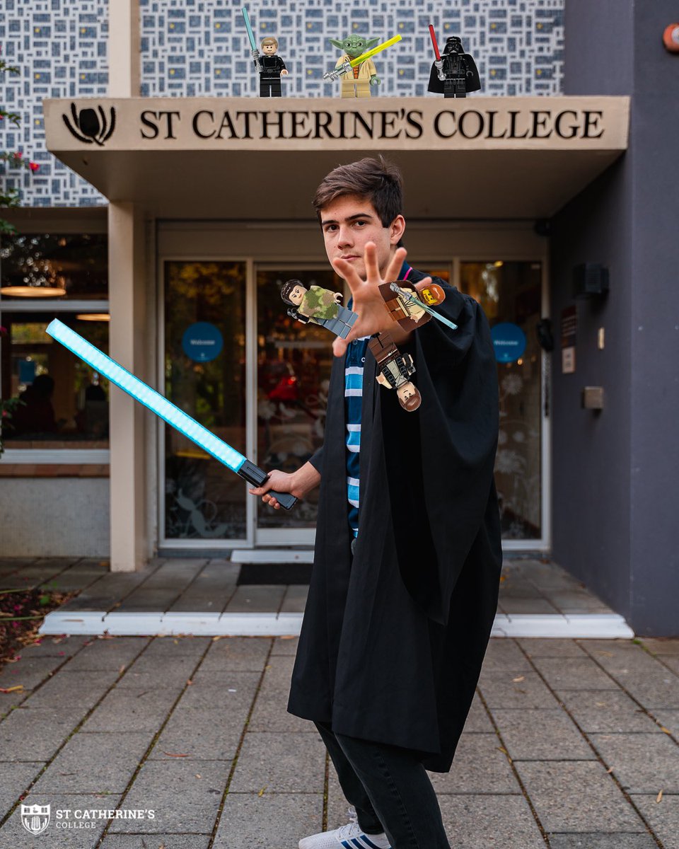 StCatherinesUWA's tweet photo. May the 4th be with you! ✨🙌🏻 #StarWarsDay #stcatscollege https://t.co/vZX1hcmWWu