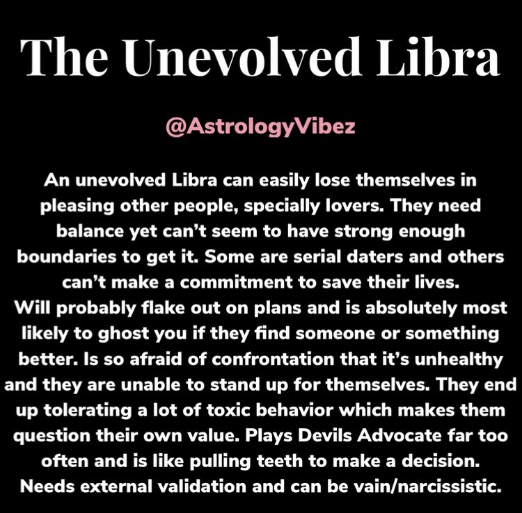 The signs in their most evolved/unevolved forms  #TwitterSeesitFirst Part 4 of 6 • Libra & Scorpio