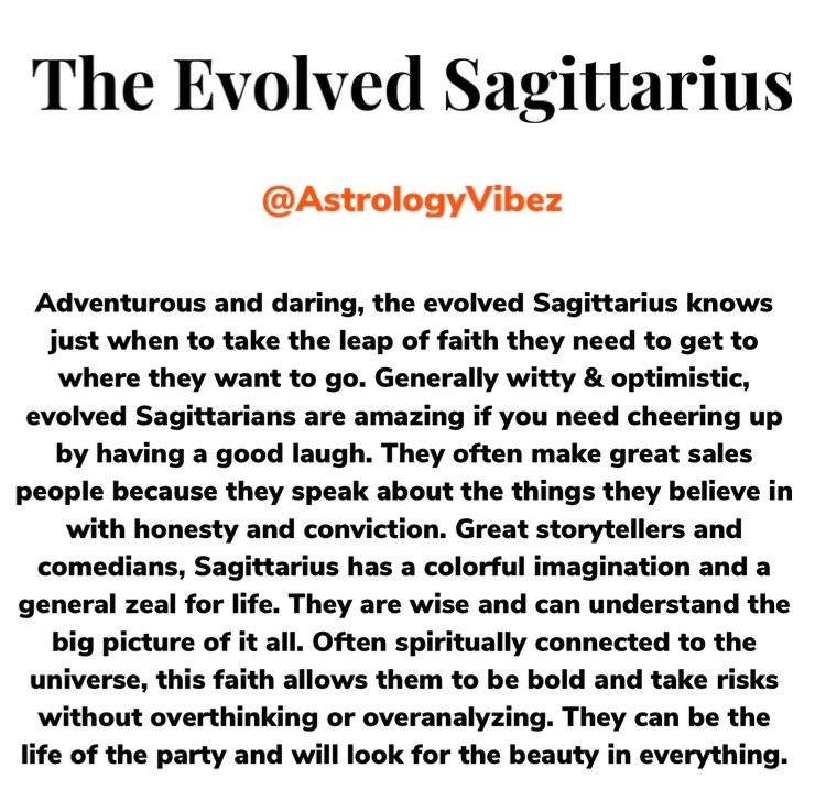 The signs in their most evolved/unevolved forms  #TwitterSeesitFirst Part 5 of 6 • Sagittarius & Capricorn