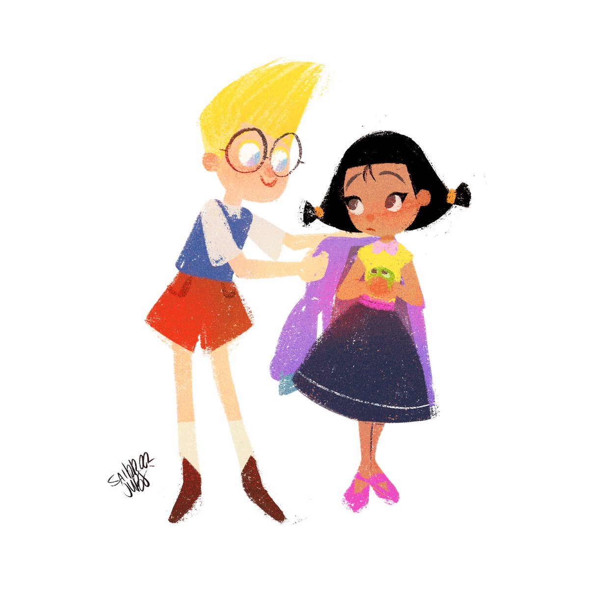 I JUST WATCHED MEET THE ROBINSONS AGAIN
this show needs more fanart 😭🌷💕🖍