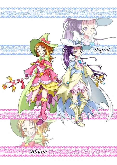 頒布から時間が経ち再販の予定もないので、この機会にオーバーザレインボーアレンジイラスト本第一弾を無料公開致します。少しでも暗い気持ちを吹き飛ばせたなら幸いです。pixivでは表紙付き、フルサイズでご用意しております。
#エアコミケ
#C98 
#precure 