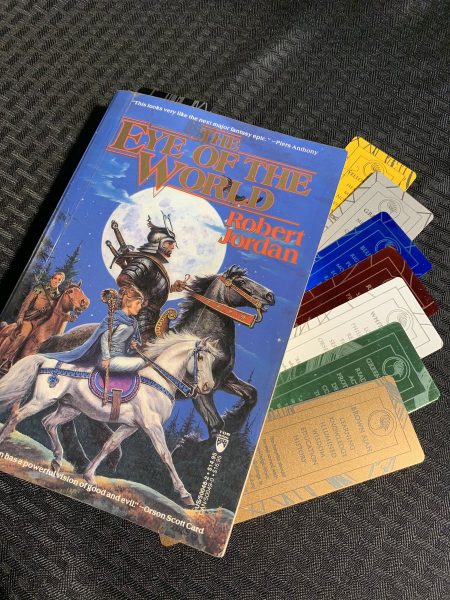 weeklywheelnews's tweet photo. What better way to track your #BookOfTime read-along with @WOTonPrime than with one or all of our Ajah Bookmarks from @NewCreationsJen? We’re aiming for delivery May 6th, the Pattern willing! #twitteroftime https://t.co/vVkVGP3Ym1