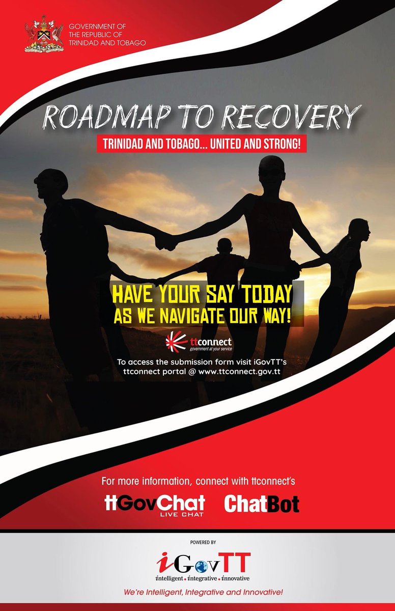 nigeldefreitas's tweet photo. Don’t Miss it !👇🏽
This is your chance to have a say on how we build the RoadMap to Recovery.
#thinkeconomy
#thinkrecovery
#thinkofyourfuture
#haveyoursay https://t.co/dHftvcC8im