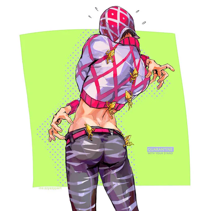"MiistaAAa!!!!!!"x6 #jojosbizarreadventure #GoldenWind #JJBA #mista #QuarantineLife 