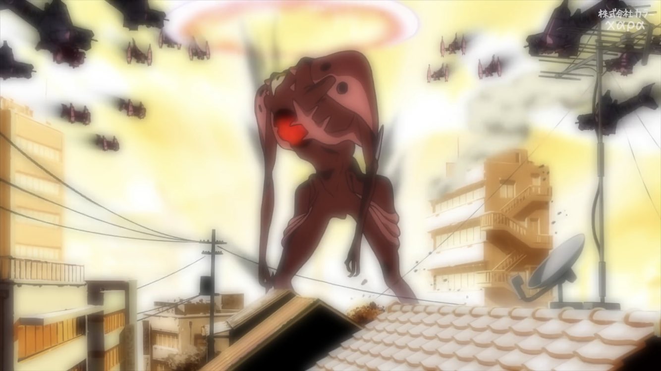 頭のリング魂の数よりかは使徒の数に反応してないか 第4の使徒 とか真のエヴァンゲリオンであるmark 06でさえ1個なのに 多分 第11の使徒初号機と第3の使徒 のヴンダー アダムスの器とアダムスの生き残りであるmark 09と第13号機って事 T Co