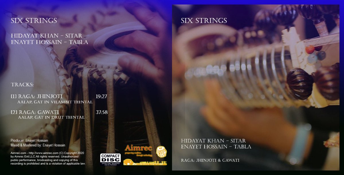 findhk's tweet photo. Six String #NewAlbum #music #sitar #tabla feat: @findhk @EnayetTabla https://t.co/oSA7Zr2CxE #ragamusic #classical #worldmusic #hidayatkhan #hidayathusainkhan #sixstrings #album #indianmusic https://t.co/yaxbMqvcaE
