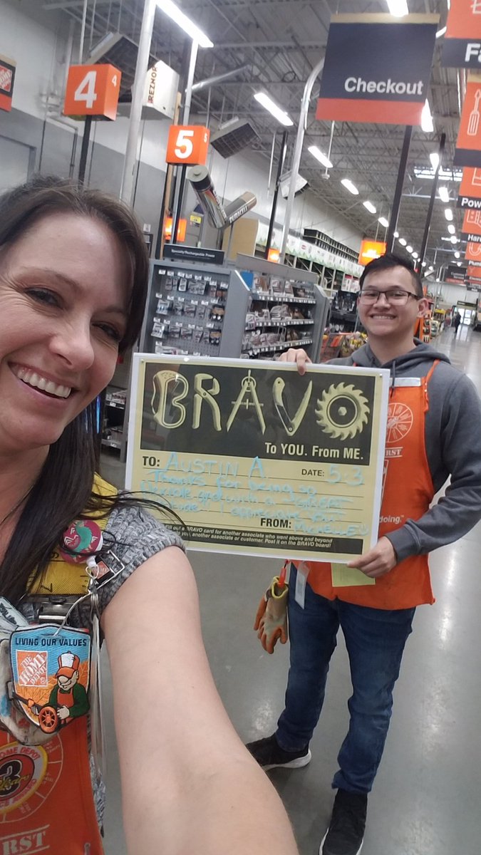 BRAVO Austin A. for your willingness to be flexible and always having a GREAT attitude! Your #4738Family appreciates you!