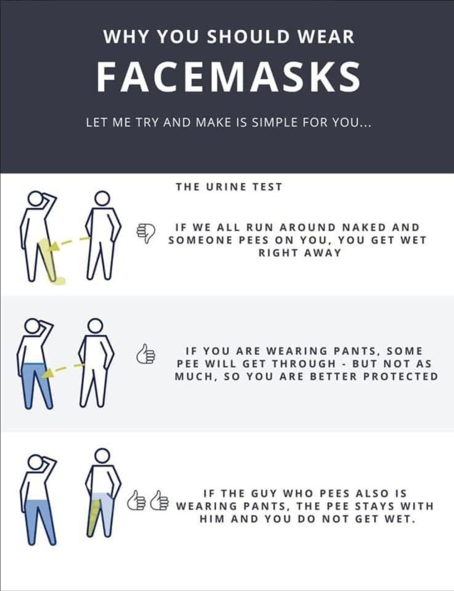 <a href="/rrego1989/">Ryan Rego</a> That's why everyone should be wearing a mask if not able to physically distance - prevents asymptomatic transmission. Works best with both people are doing it!