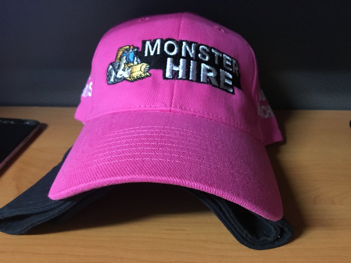 Monster_HireAUS's tweet photo. Last one 😁🤦♀️🤷♀️💆♀️👩🔧 #PinkIsGood #MonsterCap (I promise ☺️) https://t.co/nVVSc686hn