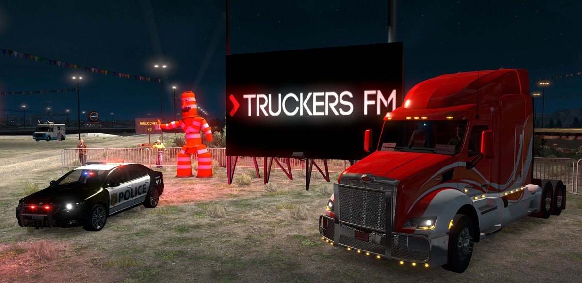 IronheadSD's tweet photo. 19 hours in total for myself and the channel Celebrating #TMP6 with @TruckersMP and @TruckersFM... And I missed the ETS2 Convoy. So you can only imagine what it could have been had I not. But Congrats TMP on another Successful year! Now to sort the 50+ Photos I took... https://t.co/B8QsSYoFX1