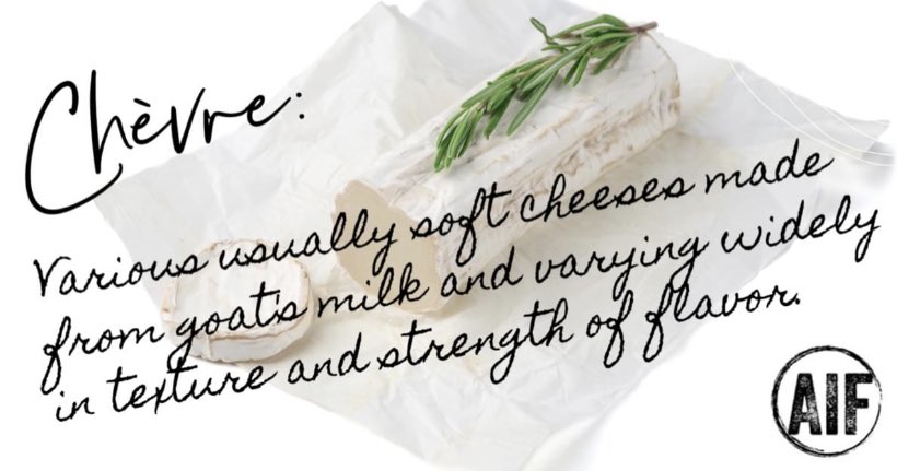 My favorite is garlic and herb...what is yours? #aif #aifaf #goatcheese #chevreallday