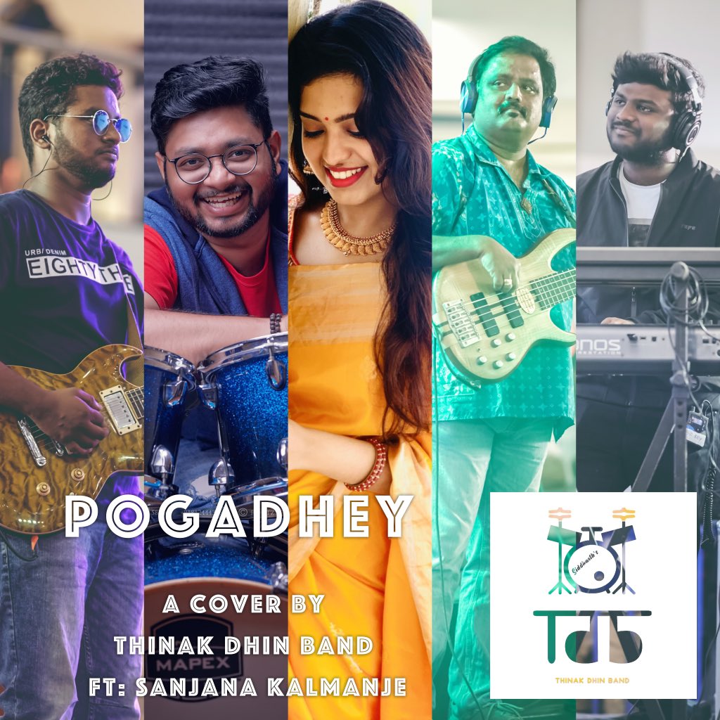 YUVANLOVE's tweet photo. #Pogadhey Cover by #ThinakDhinBand featuring @SanjanaKalmanje is Releasing Tomorrow on @U1Records YouTube

@thisisysr @irfanmalik83 
#YuvanLove https://t.co/1ONm0EEC0v