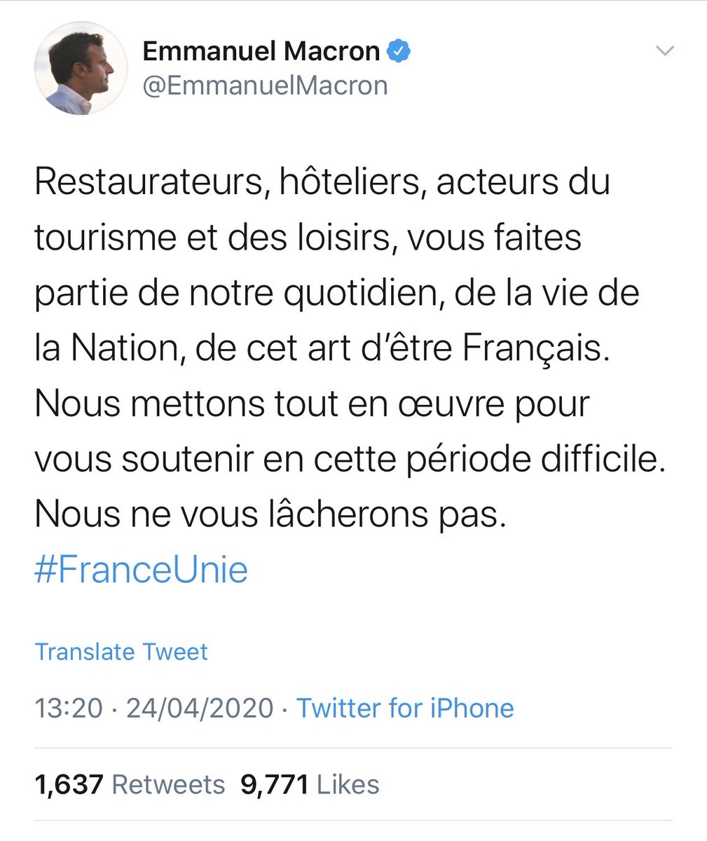 HARPA_UK's tweet photo. .⁦@BorisJohnson⁩ “I understand your impatience, I share your anxiety” 

@EmmanuelMacron “We are doing everything to support you during this difficult time.  We will not let you go.” https://t.co/v72zPBFtAY