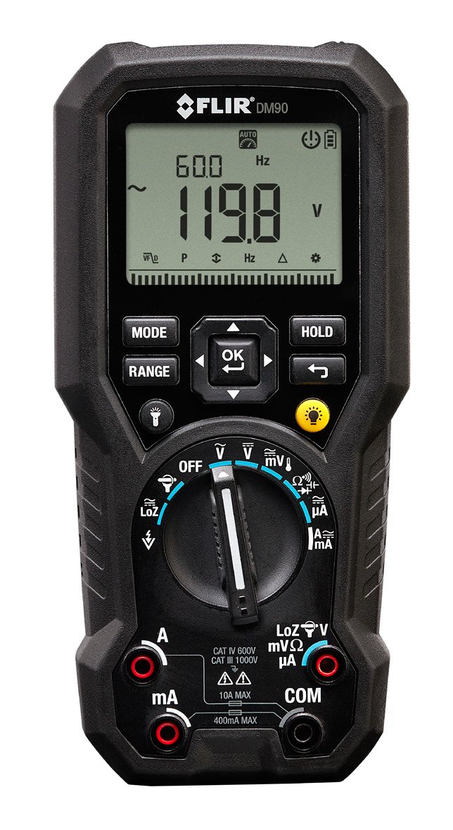 PVL31151118's tweet photo. Get hands on with Flir's DM90, an affordable True RMS digital multimeter with a Type K Temperature function for trusted troubleshooting & reliable service.
Know more-> https://t.co/Sb7fXvdjgQ
#digitalmultimeter #earthtesting #flir #pvlumens https://t.co/cMTGMfV1Gf