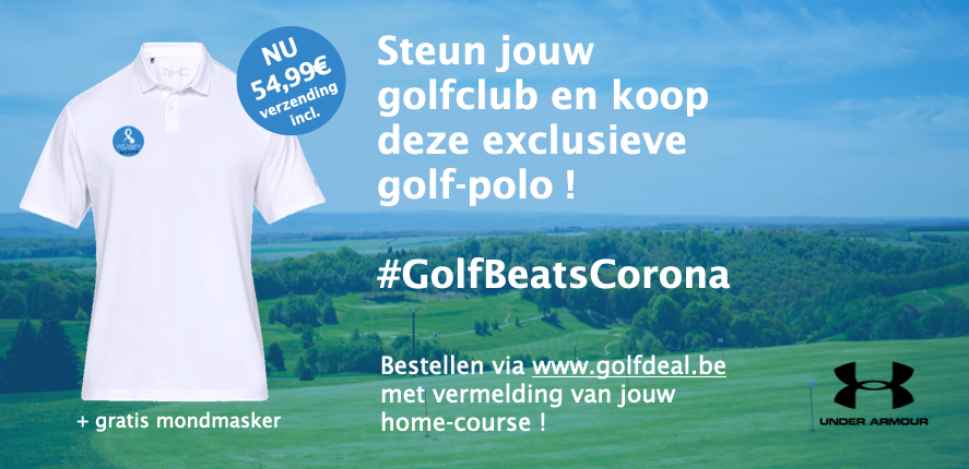 GolfBeatsCancer's tweet image. Bestel nu een @UnderArmour #GolfBeatsCorona polo en steun jouw golfclub.

Een stukje (h)erkenning voor het geleverde lock-down werk!

#golfclubsupport #happygolfers