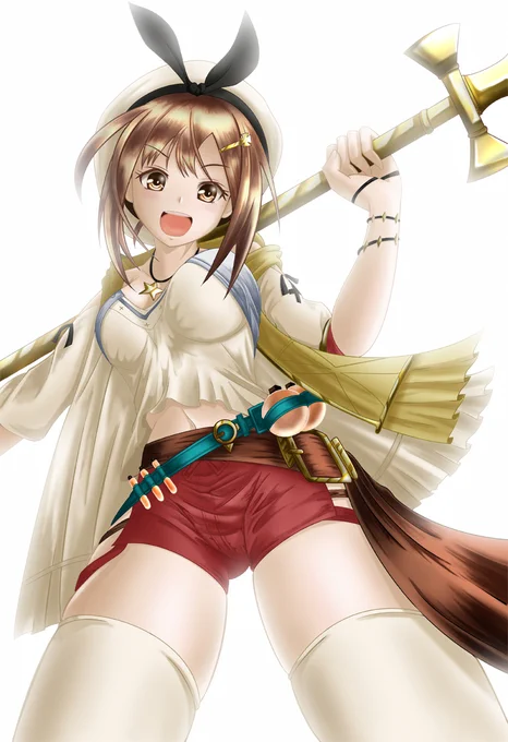 #なめこイラスト #ライザのアトリエ 
再掲( ゜∀゜)o彡° 