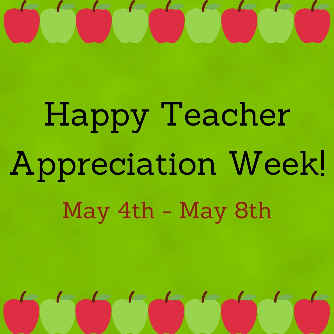 edisonhigh2020's tweet photo. Thank you, Teachers! We appreciate your hard work and dedication! 🍎🍏🙂 https://t.co/FuWT0F1Q3r