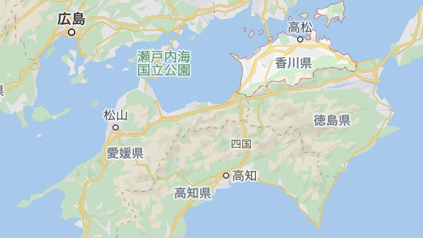 Rann34 何気なく都道府県の面積を調べてたんだけど 1番狭い県は香川県と知った 無学ですみません 四国って名前の通り4つの県があるけど 18位 高知県 26位 愛媛県 36位 徳島県 大きさって結構バラバラなのね