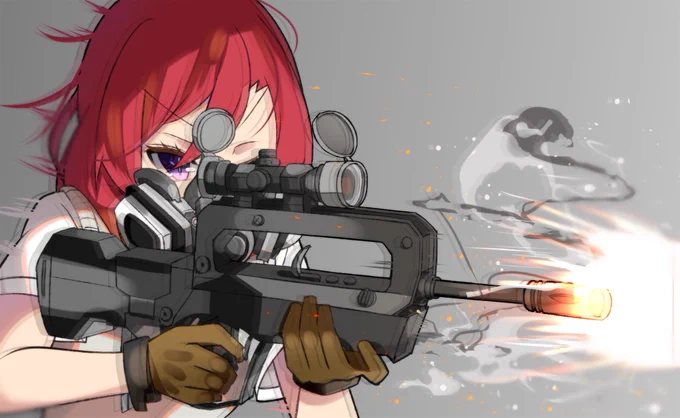 兵士「退け!!!赤い悪魔だ!!!」

#ラブライ武装化 