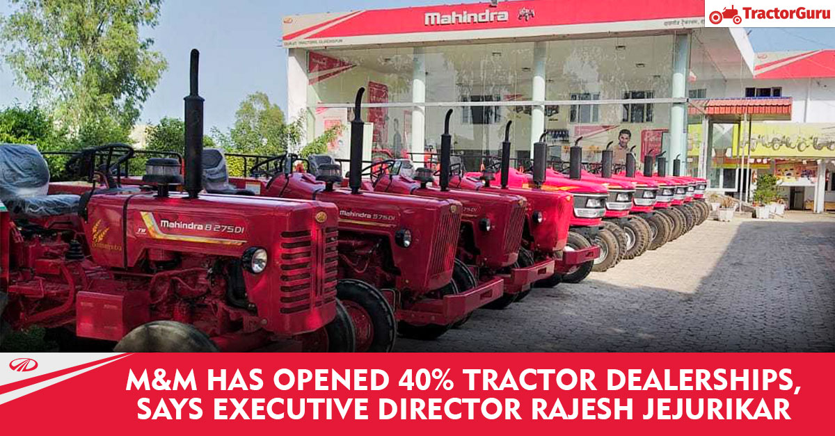 TractorGuru_'s tweet photo. M&amp;M has opened 40% tractor dealerships, says executive director Rajesh Jejurikar

Read Full News - https://t.co/9nuAILnhT8

#tractorgurunews #mahindra #dealerships https://t.co/GZHyuKB5Mh